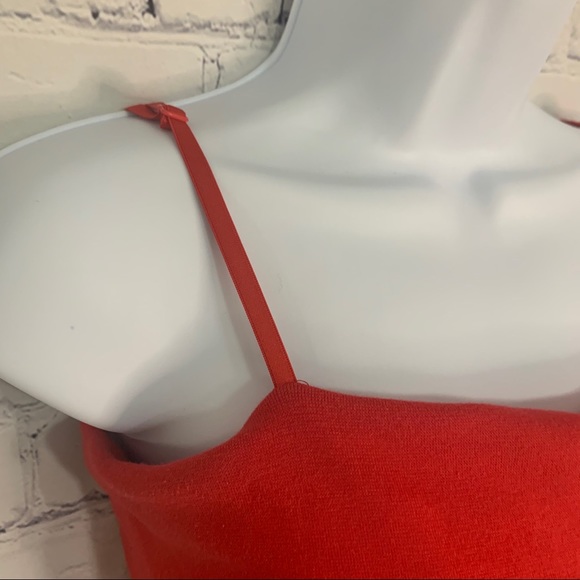 One Step Up Red Tank Top Large - Picture 3 of 7